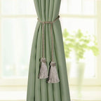 Fenghuangwu Curtain Tiebacks Handmade Decorative Curtain Holdbacks Rope - Image 5