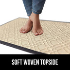 GORILLA GRIP 100% Waterproof All-Season WeatherMAX Doormat, US Designed Natural - Image 7