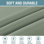 H.VERSAILTEX Blackout Patio Curtains 100 x 84 Inches - Image 4