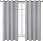 BGment Room Darkening Curtains 63 Inches Long by BGment