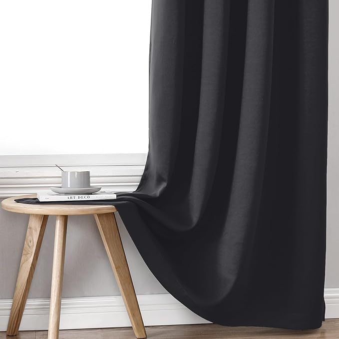 ChrisDowa 100% Blackout Curtains 63 inch Long - Image 7