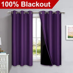 NICETOWN 100% Blackout Curtains - Image 2