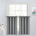 Yakamok 36 Inch Curtains Blackout Window Curtains by Yakamok