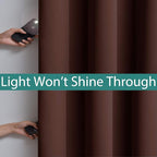 Yakamok Blackout Extra Wide Patio Sliding Door Curtains, Grommet Thermal - Image 3
