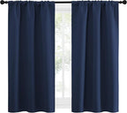 NICETOWN Kitchen Curtains, Short Blackout Curtains & Drapes, Thermal Insulated - Image 2