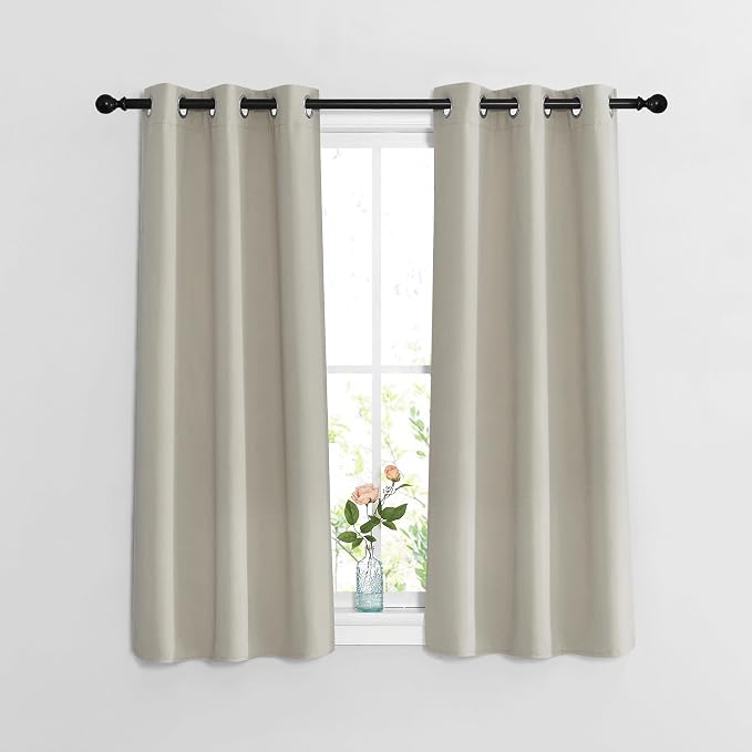 NICETOWN Blackout Natural Curtains by NICETOWN