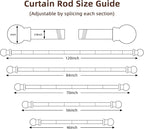 SMODBRODRE Curtain Rods for Window 32 to 78 - Image 3