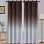 SimpleHome Ombre Room Darkening Curtains by SimpleHome