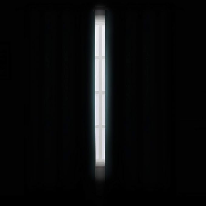 LEMOMO Sea Teal Thermal Blackout Curtains/52 x 84 Inch/Set of 2 Panels Room - Image 3
