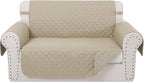 Reversible Loveseat Sofa Covers Couch Cover Furniture Protector by LuxshareHome