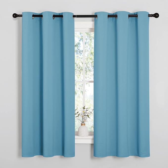 NICETOWN Thermal Insulated Curtains Blackout Draperies, Window Treatment Solid by NICETOWN