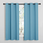 NICETOWN Window Treatment Thermal Insulated Solid Grommet Room Darkening - Image 2