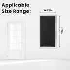 Adhesive Blackout Curtains- Self Stick Shades Window Blinds Curtains No Rod - Image 7
