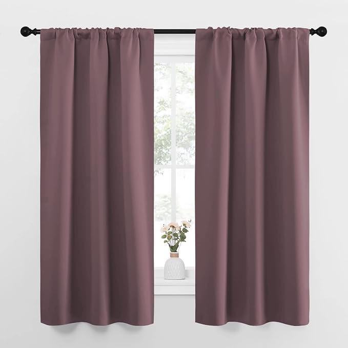 NICETOWN Bedroom Curtains for Kids Room, Window Treatment Thermal Insulated by NICETOWN