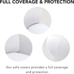 PureFit Super Stretch Chair Sofa Slipcover – Spandex Non Slip Soft Couch Sofa - Image 3