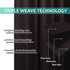NICETOWN 100% Blackout Window Curtain Panels, Cold and Full Light Blocking - Image 5