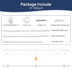 ENJOYBASICS No Drill Curtain Rods - Image 7