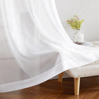 NICETOWN Grommet Top Sheer Curtains - Image 7