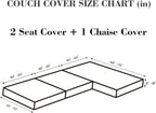 Sofa Covers Couch Covers for Sofa Pet Friendly Couch Cushion Covers Universal - Image 2