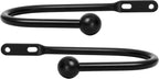 VRSS Wall Mount Curtain Tiebacks Drapery Holdbacks Curtain Holdback Hooks 6" L - Image 5