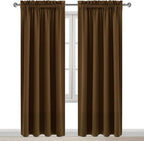 DWCN Blackout Curtains Room Darkening Thermal Insulated Bedroom Curtains Window - Image 9