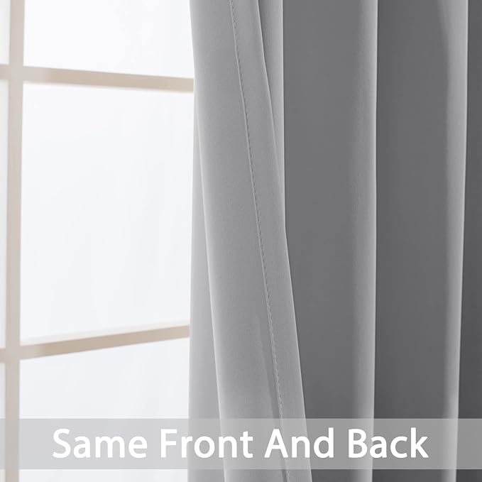 Yakamok 36 Inch Blackout Curtains Panels - Image 5
