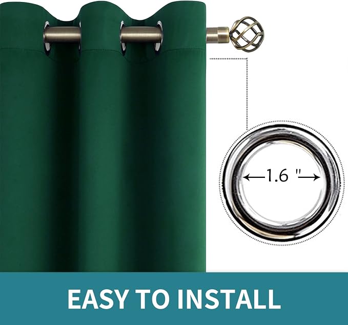 BGment Christmas Blackout Curtains - Image 5