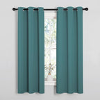 NICETOWN Kitchen Curtain Panels Blackout Draperies, Thermal Insulated Solid by NICETOWN