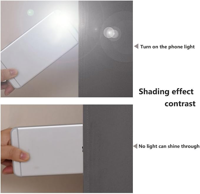 NICETOWN 100% Blackout Blinds, Laundry Room Decor Window Treatment Curtains - Image 3