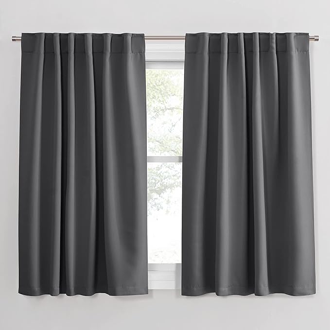 PONY DANCE Blackout Curtains for Bedroom/Living Room by PONYDANCE