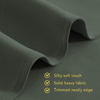 NICETOWN Dark Mallard Blackout Curtain Panels - Image 5