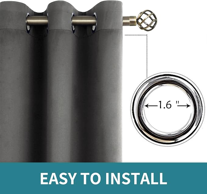 BGment Blackout Curtains for Bedroom - Image 5