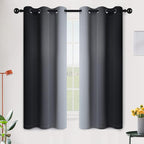 SimpleHome Ombre Room Darkening Curtains by SimpleHome