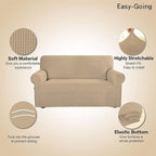Easy-Going Stretch Loveseat Slipcover 1-Piece Sofa Cover Furniture Protector - Image 3