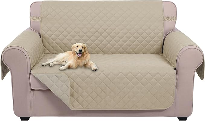 U-NICE HOME Loveseat Sofa Cover Reversible Couch Cover by U-NICEHOME