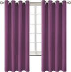 BGment Room Darkening Curtains 72 Inches Long by BGment