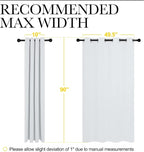 NICETOWN Room Darkening Curtain Panels - Image 7