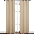 NICETOWN Room Darkening Draperies Window Curtain Panels, Thermal Insulated by NICETOWN