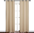 NICETOWN Room Darkening Draperies Window Curtain Panels, Thermal Insulated by NICETOWN