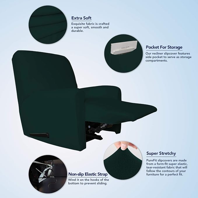 PureFit Super Stretch Chair Sofa Slipcover - Image 3