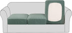H.VERSAILTEX Super Stretch Couch Cushion Covers Sofa Cushion Slipcovers by HVERSAILTEX