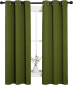 NICETOWN Kitchen Curtain Panels Blackout Draperies, Thermal Insulated Solid - Image 4