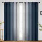 SimpleHome Ombre Room Darkening Curtains by SimpleHome
