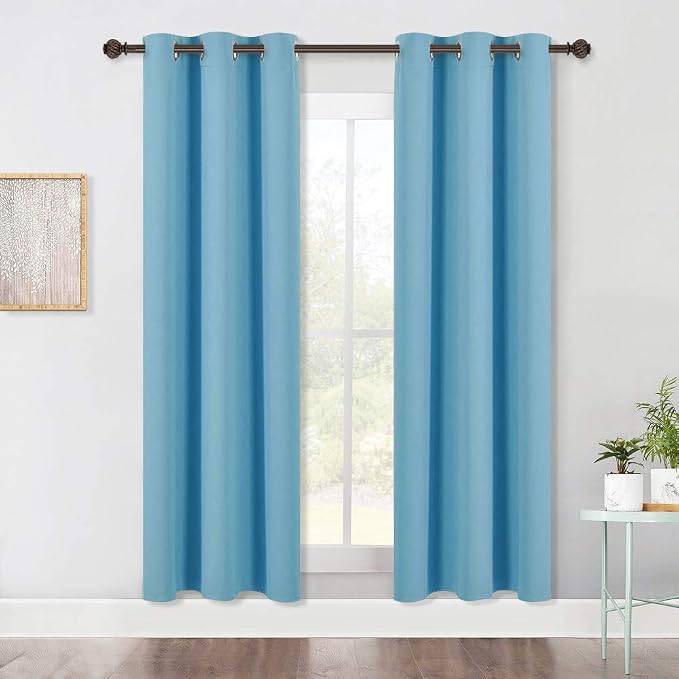 NICETOWN Window Treatment Blackout Curtain Panels, Home Décor Thermal Insulated by NICETOWN