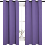NICETOWN Lilac Purple Blackout Curtains - Image 2