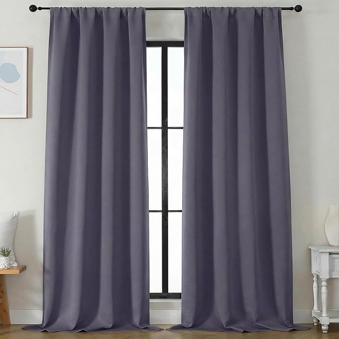 Simplebrand Blackout Extra 10ft Curtains by Simplebrand