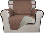 PureFit Reversible Quilted Sofa Cover, Water Resistant Slipcover Furniture by PureFit