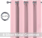 Yakamok Blackout Curtains Room Darkening Thermal Insulated - Image 4