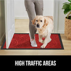 GORILLA GRIP 100% Waterproof All-Season WeatherMAX Doormat US Designed Natural - Image 6