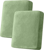 Couch Cover Stretch Velvet Sofa Cushion Cover 2-Piece by Taque